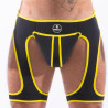 Sparta's Harness Backless Snax Noir-Jaune